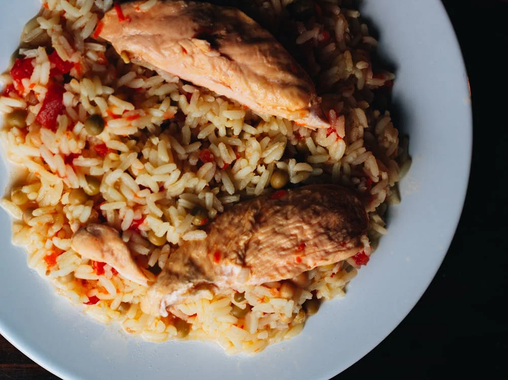 A beautifully cooked pot of fluffy rice - Hazir Expert