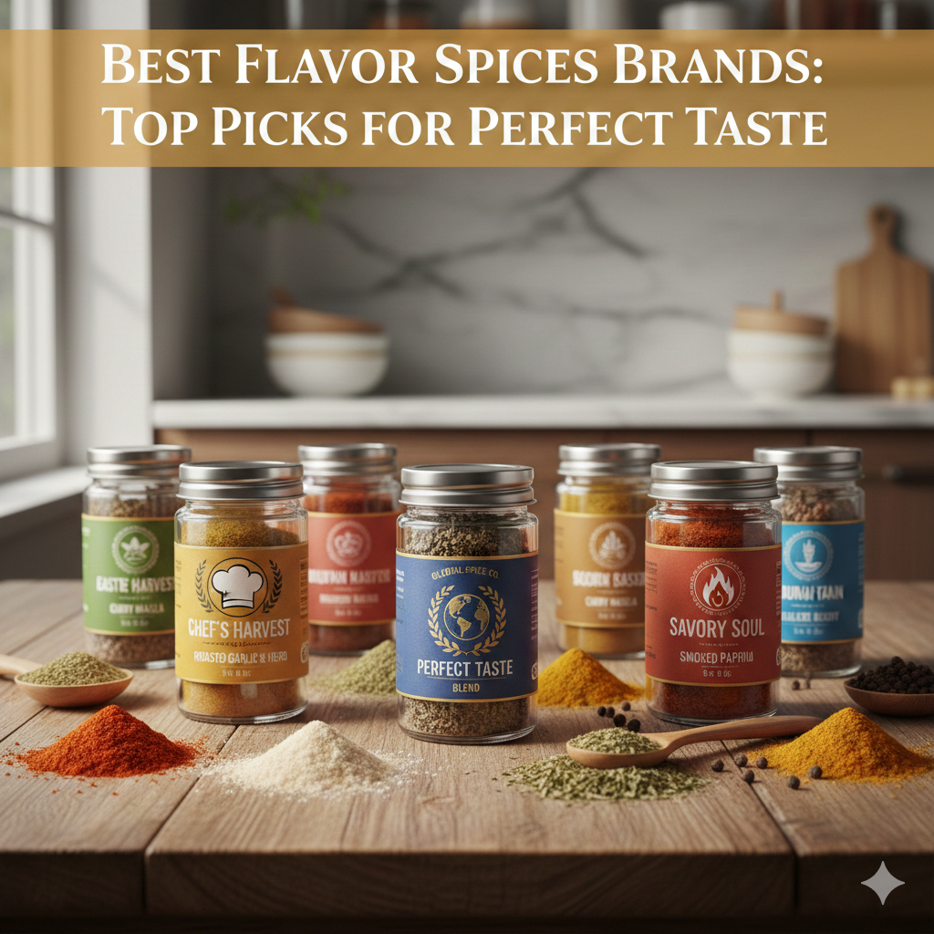 Best Flavor Spices Brands: Top Picks for Perfect Taste