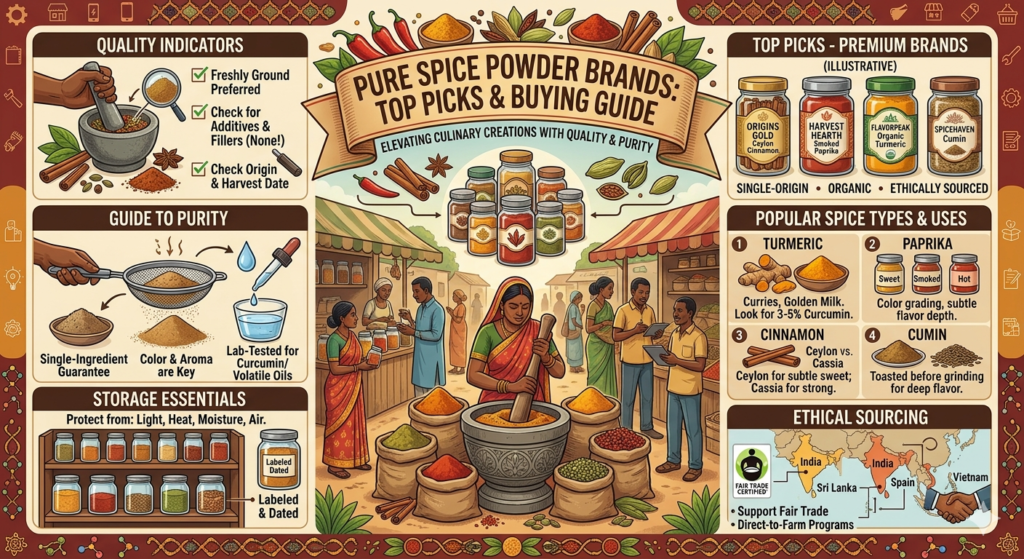 Pure Spice Powder Brands: Top Picks & Buying Guide