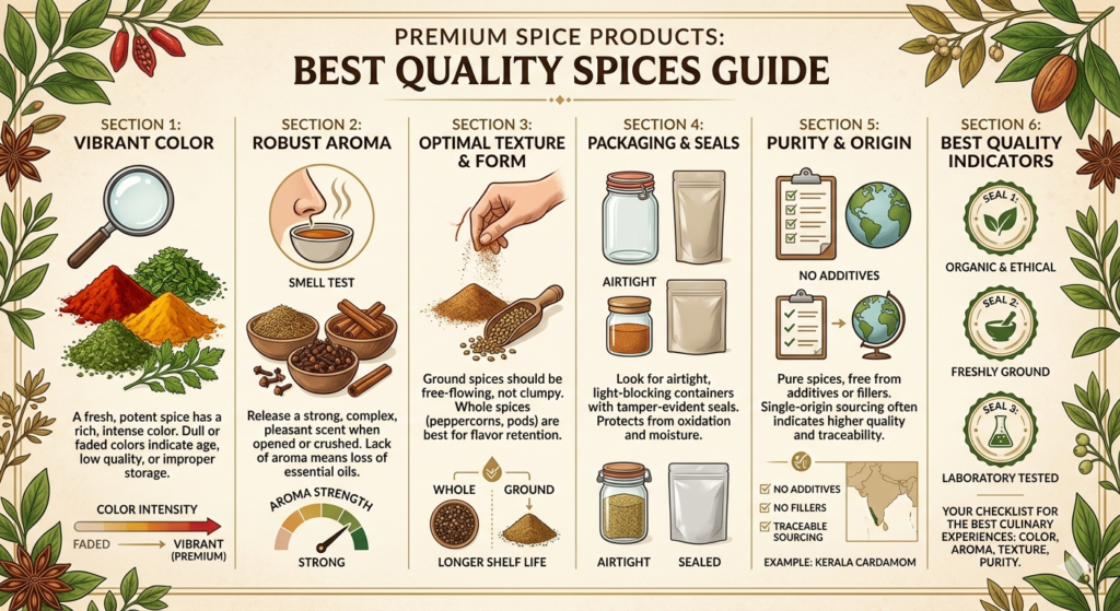 Premium Spice Products: Best Quality Spices Guide