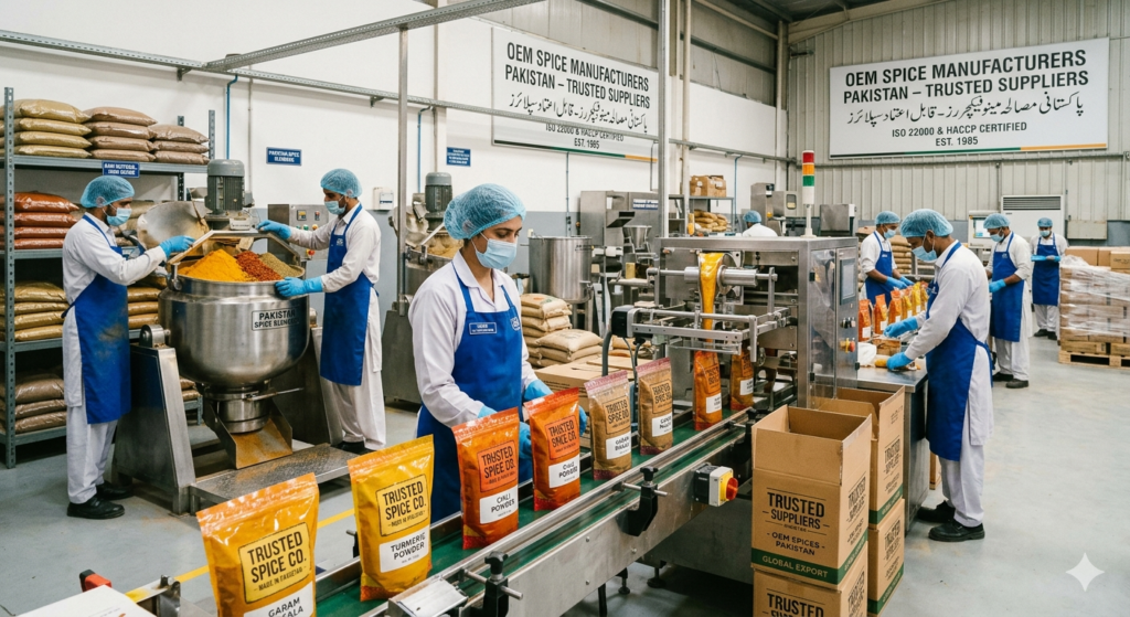 OEM Spice Manufacturers Pakistan – Trusted Suppliers