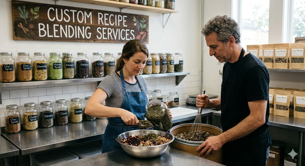Custom Recipe Blending Services for Unique Flavors