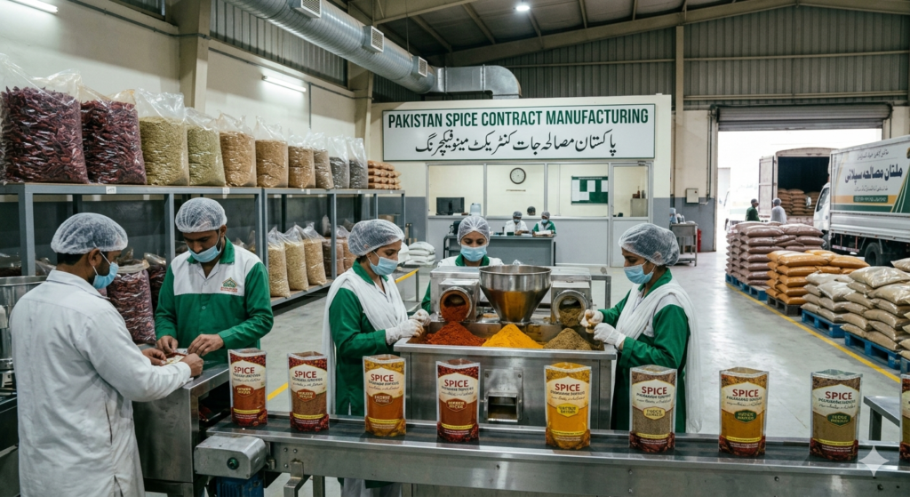 Spice contract manufacturing Pakistan