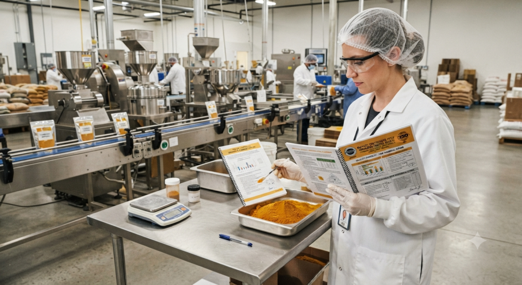 Quality Controlled Spice Manufacturing Guide