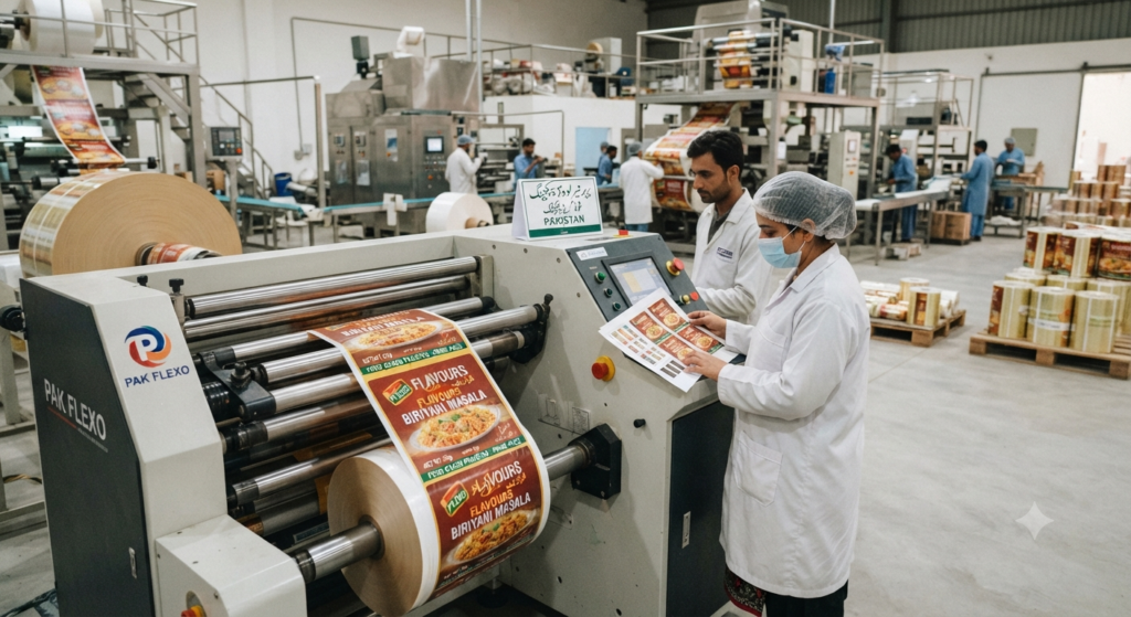 Food grade packaging manufacturers Pakistan